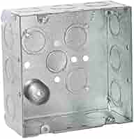 Hubbell WIRING257 662138 Square Box, 4-11/16